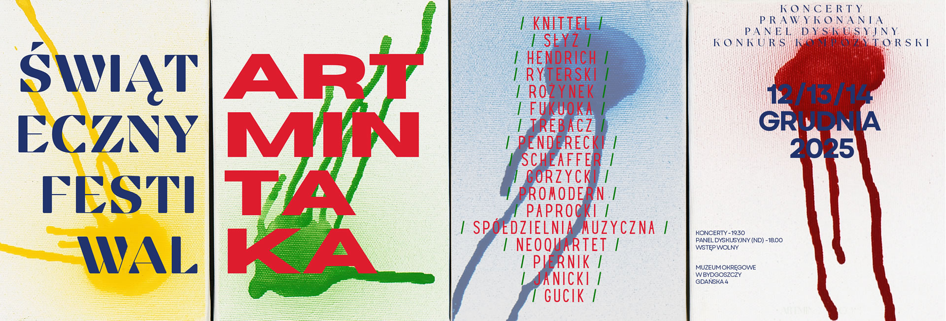 Świąteczny Festiwal Art Minataka 2025 ilustracja Grzegorz Pleszyński