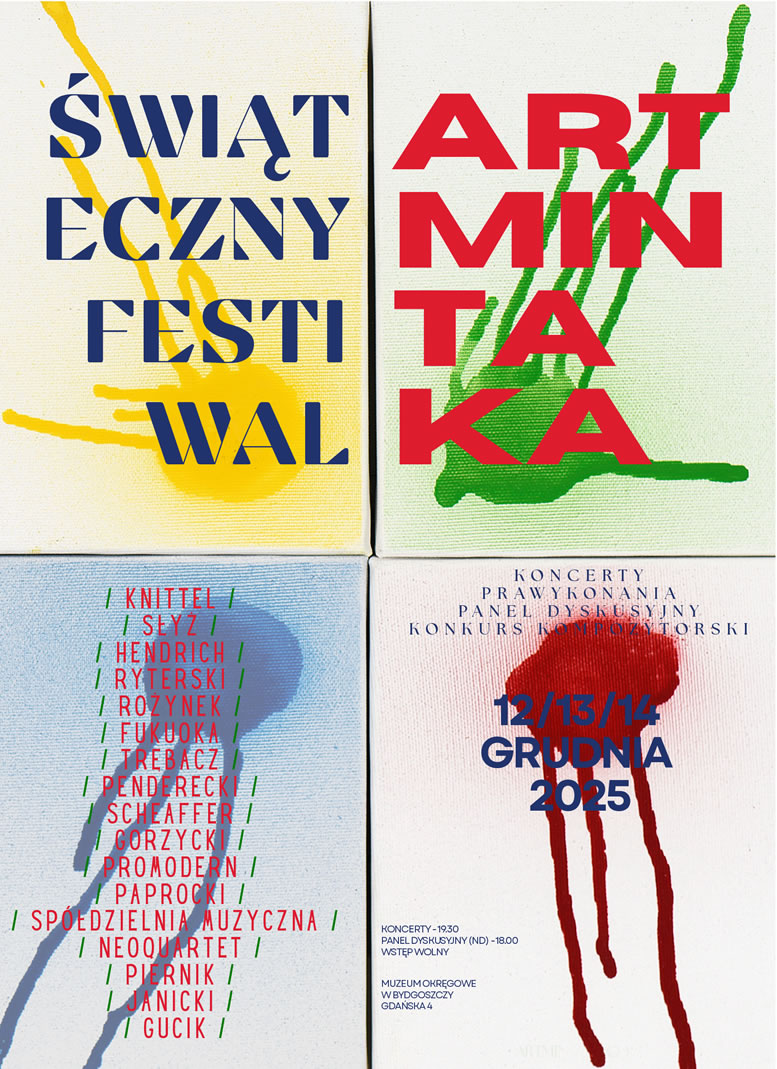 Świąteczny Festiwal Art Minataka 2025 ilustracja Grzegorz Pleszyński